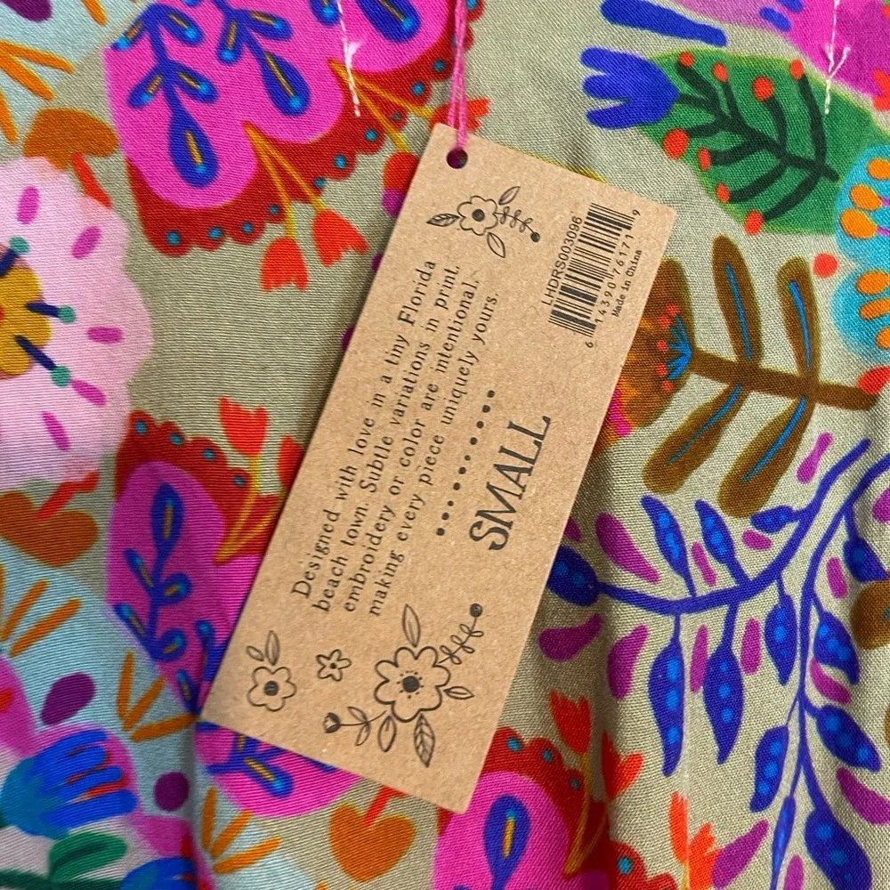 NATURAL LIFE Colorful Maxi Dress BNWT - Picture 10 of 11